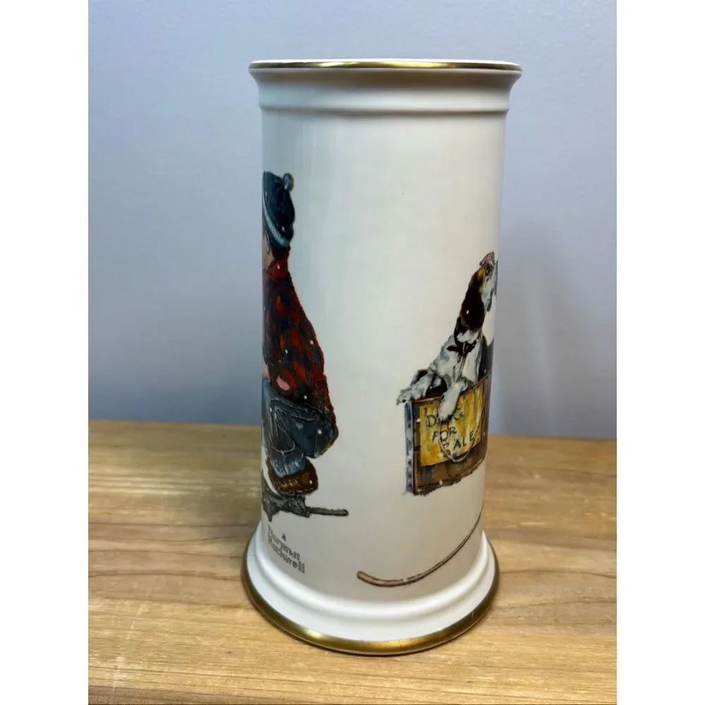 Vintage Gorham Stein Norman Rockwell's 